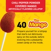 KẸO XOÀI PHỦ BỘT ỚT - VERO MANGO CANDY LOLLIPOPS WITH CHILI PEPPER POWDER, 40 KẸO MÚT