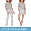 BỘ PIJAMA CHO NỮ 3 MÓN - HONEYDEW LADIES 3-PIECE PAJAMA SET