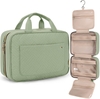TÚI ĐỰNG ĐỒ CÁ NHÂN MÀU XANH LÁ - BAGSMART TOILETRY BAG TRAVEL BAG WITH HANGING HOOK, WATER-RESISTANT MAKEUP COSMETIC BAG TRAVEL ORGANIZER FOR ACCESSORIES, SHAMPOO, FULL-SIZE CONTAINER, TOILETRIES (GREEN, MEDIUM)