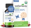 SIRO BỔ SUNG SẮT CHO TRẺ SƠ SINH TRỞ LÊN - WELLEMENTS ORGANIC IRON DROPS FOR NEWBORN+ BABIES (1 FL OZ)