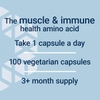 VIÊN UỐNG HỖ TRỢ SỨC KHOẺ CƠ VÀ MIỄN DỊCH - LIFE EXTENSION L-GLUTAMINE, 500 MG L-GLUTAMINE, AMINO ACID, SUPPORTS MUSCLE HEALTH AND IMMUNE HEALTH, 100 VIÊN