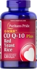 VIÊN UỐNG BỔ SUNG CO Q-10 GẠO MEN ĐỎ HỖ TRỢ TIM MẠCH - PURITAN'S PRIDE Q - SORB COQ10 PLUS RED YEAST RICE, 120 RAPID RELEASE SOFTGELS