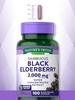 VIÊN UỐNG CHIẾT XUẤT QUẢ CƠM CHÁY HỖ TRỢ SỨC KHỎE - NATURE'S TRUTH BLACK ELDERBERRY CAPSULES, 100 VIÊN