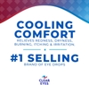 THUỐC NHỎ MẮT LÀM MÁT DỊU NHẸ - CLEAR EYES COOLING COMFORT RELIEF EYE DROPS, 0.5 OZ (2 HỘP)