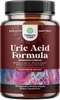 VIÊN UỐNG THẢO DƯỢC LÀM SẠCH & GIẢI ĐỘC VÀ HỖ TRỢ ACID URIC - HERBAL URIC ACID CLEANSE AND DETOX - ESSENTIAL DAILY KIDNEY CLEANSE AND URIC ACID SUPPORT FOR ADULTS, 90 VIÊN