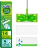 DỤNG CỤ LAU SÀN WIFFER DRY AND WET MULTI SURFACE FLOOR CLEANER, 1 MOPS+ 19 REFILLS