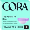 ĐĨA NGUYỆT SAN - CORA MENSTRUAL DISC | REUSABLE PERIOD DISC | WEAR UP TO 12-HOURS