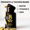VITAMIN KÍCH THÍCH MỌC RÂU - THE BEARD CLUB - BIOTIN BEARD GROWTH VITAMINS, 60 VIÊN