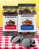 KẸO SÔ CÔ LA ĐEN NHÂN CARAMEL MUỐI BIỂN SANDERS - SANDERS ORIGINAL SMALL BATCH DARK CHOCOLATE SEA SALT CARAMELS TUB, 32 OZ
