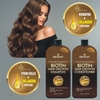 BỘ DẦU GỘI & DẦU XẢ MỌC TÓC BIOTIN - BIOTIN HAIR GROWTH SHAMPOO CONDITIONER FOR MEN & WOMEN ANTI DANDRUFF TREATMENT 16 OZ x2