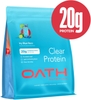 BỘT PROTEIN TRONG SUỐT - OATH NUTRITION 18 SERVINGS CLEAR PROTEIN POWDER - ICY BLUE RASPBERRY: GLUTEN-FREE WHEY ISOLATE