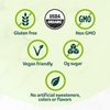 SIÊU THỰC PHẨM BỘT XANH HỮU CƠ - GREENS POWDER SMOOTHIE MIX PURELY INSPIRED ORGANIC GREENS POWDER SUPERFOOD, UNFLAVORED, 24 SERVINGS, 8.54 OZ