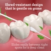CHỈ NHA KHOA DẠNG SÁP HƯƠNG BẠC HÀ - GURUNANDA EXPANDABLE WAXED DENTAL FLOSS FOR GENTLE, DEEP CLEANING WIDE TEETH FLOSSING - PEPPERMINT FLAVOR - 55 YARDS
