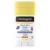 LĂN CHỐNG NẮNG DÀNH CHO MẶT & TOÀN THÂN SPF 50+ - NEUTROGENA SHEER ZINC KIDS MINERAL SUNSCREEN STICK, SPF 50+, 1.5 OZ