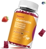 KẸO DẺO HỖ TRỢ HỆ THỐNG MIỄN DỊCH HƯƠNG QUẢ MỌNG - QUERCETIN GUMMIES WITH BROMELAIN, ELDERBERRY, ECHINACEA, VITAMIN C D ZINC - IMMUNE SYSTEM SUPPORT 60 COUNTS PURE QUERCETIN GUMMIES FOR KIDS & ADULTS