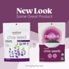 HẠT CHIA ĐEN NGUYÊN CHẤT HỮU CƠ GIÀU DINH DƯỠNG - NUTIVA ORGANIC PREMIUM RAW BLACK CHIA SEEDS, 6 OZ