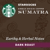 CÀ PHÊ RANG ĐẬM HƯƠNG VỊ SUMATRA DẠNG CỐC - STARBUCKS BY NESPRESSO DARK ROAST SINGLE-ORIGIN SUMATRA COFFEE, 50 CỐC