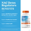VIÊN UỐNG ĐIỀU HÒA THẢI ĐỘC - DOCTOR'S BEST NAC DETOX REGULATORS WITH SELENO EXCELL, 180 VIÊN