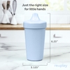 CỐC TẬP UỐNG CHO TRẺ MỚI BIẾT ĐI MÀU XANH - RE-PLAY SIPPY CUPS FOR TODDLERS - 10 OZ - SET OF 4-3.13