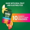 NƯỚC TRÁI CÂY CÓ CHẤT ĐIỆN GIẢI VỊ DÂU, DỨA VÀ CAM - GOGO SQUEEZ ACTIVE FRUIT BLEND WITH ELECTROLYTES, STRAWBERRY PINEAPPLE ORANGE, 3.9 OZ/10CT