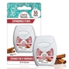 CHỈ NHA KHOA DẠNG SÁP HƯƠNG QUẾ - GURUNANDA EXPANDABLE WAXED DENTAL FLOSS FOR GENTLE, DEEP CLEANING WIDE TEETH FLOSSING - CINNAMON FLAVOR - 55 YARDS