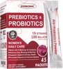 MEN VI SINH HỖ TRỢ SỨC KHỎE ÂM ĐẠO & MIỄN DỊCH DÀNH CHO PHỤ NỮ - ZEBORA PREBIOTICS  & PROBIOTICS-FOR-WOMEN HEALTH, 45 GÓI