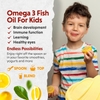 SIRO KEM BỔ SUNG OMEGA-3 VỊ CHANH DÀNH CHO TRẺ EM BARLEAN'S OMEGAPALS KIDS OMEGA-3  LEMONADE FLAVOR