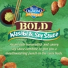 HẠNH NHÂN RANG VỊ WASABI & NƯỚC TƯƠNG - BLUE DIAMOND ALMONDS, BOLD WASABI & SOY SAUCE FLAVORED SNACK NUTS PERFECT FOR SNACKING AND ON-THE-GO, 6 OZ