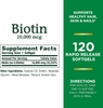 VIÊN UỐNG ĐẸP DA, TÓC VÀ MÓNG NATURE'S BOUNTY BIOTIN 10,000 MCG - 120 VIÊN