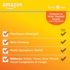 THUỐC CẢM LẠNH & CẢM CÚM BAN NGÀY - AMAZON BASIC CARE SEVERE DAYTIME COLD AND FLU, , ORIGINAL, 12 FL OZ (PACK OF 1)