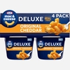 CỐC MÌ ỐNG MAC AND CHEESE VỊ NGUYÊN BẢN - KRAFT DELUXE ORIGINAL MAC AND CHEESE CUPS EASY MICROWAVABLE DINNER - 9.56OZ/4CT