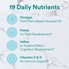 VITAMIN TỔNG HỢP DÀNH CHO PHỤ NỮ TRƯỚC KHI SINH - SMARTYPANTS PRENATAL VITAMINS FOR WOMEN, SUGAR FREE MULTIVITAMIN GUMMIES: METHYLFOLATE, OMEGA 3 (ALA) VITAMIN D3, C, VITAMIN B12, B6, A, K & ZINC, INOSITOL, ERYTHRITOL FREE, 60 COUNT (20 DAY SUPPLY)