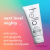 KEM ĐÁNH RĂNG 8 TRONG 1 HƯƠNG BẠC HÀ - HELLO 8 IN 1 MIGHTY MULTI-TASKER FLUORIDE TOOTHPASTE, NATURAL MINT BLEND, 4.0 OZ TUBE
