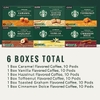 CÀ PHÊ STARBUCKS DẠNG CỐC HƯƠNG VỊ ĐA DẠNG - STARBUCKS K-CUP COFFEE PODS - FLAVORED COFFEE - 6 PACK