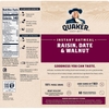 BỘT YẾN MẠCH ĂN LIỀN QUAKER, NHO KHÔ, CHÀ LÀ VÀ QUẢ ÓC CHÓ - QUAKER INSTANT OATMEAL, RAISIN, DATE AND WALNUT, INDIVIDUAL PACKETS, 48 GÓI