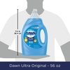 NƯỚC RỬA CHÉN MÙI HƯƠNG NGUYÊN BẢN - DAWN ULTRA DISH SOAP DISHWASHING LIQUID, ORIGINAL SCENT, 56 OZ