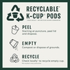 CÀ PHÊ RANG VỪA DẠNG CỐC- STARBUCKS  PIKE PLACE  MEDIUM ROAST K- CUP, 40 PODS
