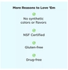 KẸO DẺO HỖ TRỢ GIẢM CĂNG THẲNG HƯƠNG DÂU - OLLY GOODBYE STRESS GUMMIES WITH GABA, L-THEANINE & LEMON BALM - BERRY VERBENA ( 60 VIÊN)