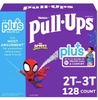 TÃ QUẦN DÀNH CHO BÉ TRAI TỪ 8-15 KG HUGGIES PULL- UPS PLUS TRAINING PANTS FOR BOYS 2T-3T (18-34 LB/8-15 KG)