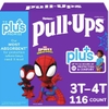 TÃ QUẦN DÀNH CHO BÉ TRAI TỪ 15-18 KG HUGGIES PULL- UPS PLUS TRAINING PANTS FOR BOYS 3T-4T (32-40 LB/15-18 KG)