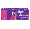 TÃ QUẦN DÀNH CHO BÉ GÁI TỪ 8-15 KG HUGGIES PULL- UPS PLUS TRAINING PANTS FOR GIRLS 2T-3T (18-34 LB/8-15 KG)