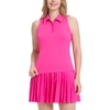 ÁO THUN POLO MÀU HỒNG - TRETORN WOMEN'S SLEEVELESS POLO TOP