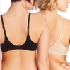 ÁO NGỰC NỮ - MAIDENFORM LADIES' COMFORT DEVOTION BRA, 2 PACK, BLACK
