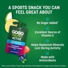 NƯỚC TRÁI CÂY CÓ CHẤT ĐIỆN GIẢI VỊ DÂU, VIỆT QUỐC VÀ CHANH - GOGO SQUEEZ ACTIVE FRUIT BLEND WITH ELECTROLYTES, BLUEBERRY STRAWBERRY LEMON, 3.9 OZ/4CT