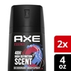XỊT KHỬ MÙI TOÀN THÂN DÀNH CHO NAM - AXE ESSENCE BODY SPRAY DEODORANT FOR MEN, 4OZ, SET 2 CHAI