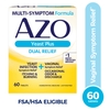 VIÊN UỐNG GIẢM NGỨA VÀ RÁT - AZO YEAST PLUS DUAL RELIEF TABLETS, FSA/HSA ELIGIBLE, RELIEVES ITCHING & BURNING, 60 VIÊN