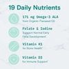 VITAMIN DÀNH CHO PHỤ NỮ TRƯỚC KHI SINH - SMARTYPANTS ORGANIC PRENATAL MULTI & VEGETARIAN OMEGA 3 & FOLATE GUMMY VITAMINS,90VIÊN