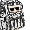 BALO KARL LAGERFELD AMOUR NYLON MINI BACKPACK LH2KE899 Màu Đen Trắng