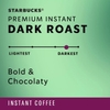 CÀ PHÊ HOÀ TAN - STARBUCKS DARK ROAST PREMIUM INSTANT COFFEE - 3.17OZ