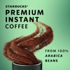 CÀ PHÊ HOÀ TAN - STARBUCKS DARK ROAST PREMIUM INSTANT COFFEE - 3.17OZ
